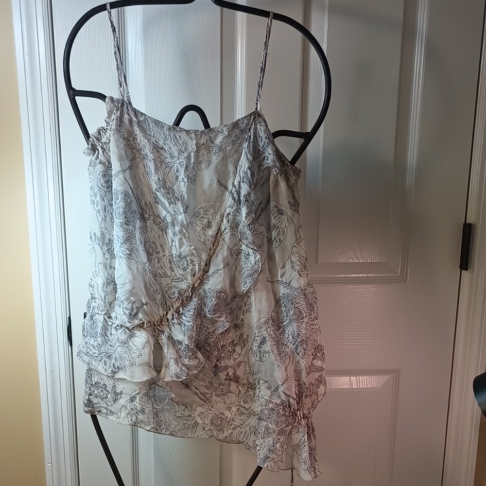Asymmetrical Women's Silk Camisole S
